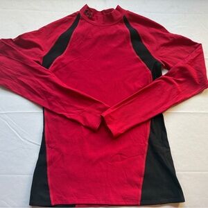 Under Armour Red and Black Women's Top